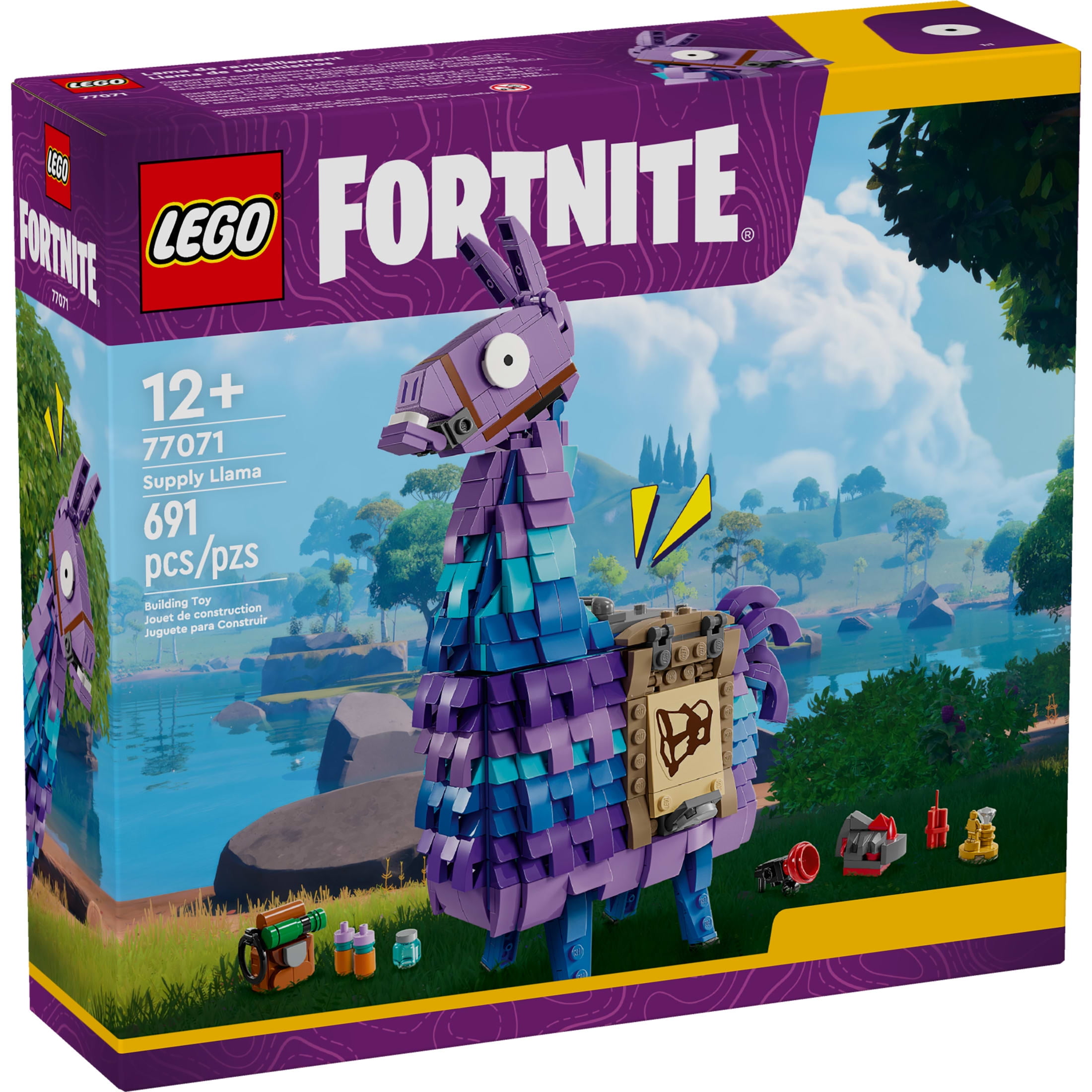 LEGO Fortnite Supply Llama Building Set Kids Toy for Gamer
