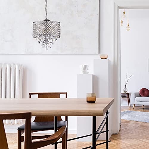 Edvivi Marya 4-Light Chrome Round 