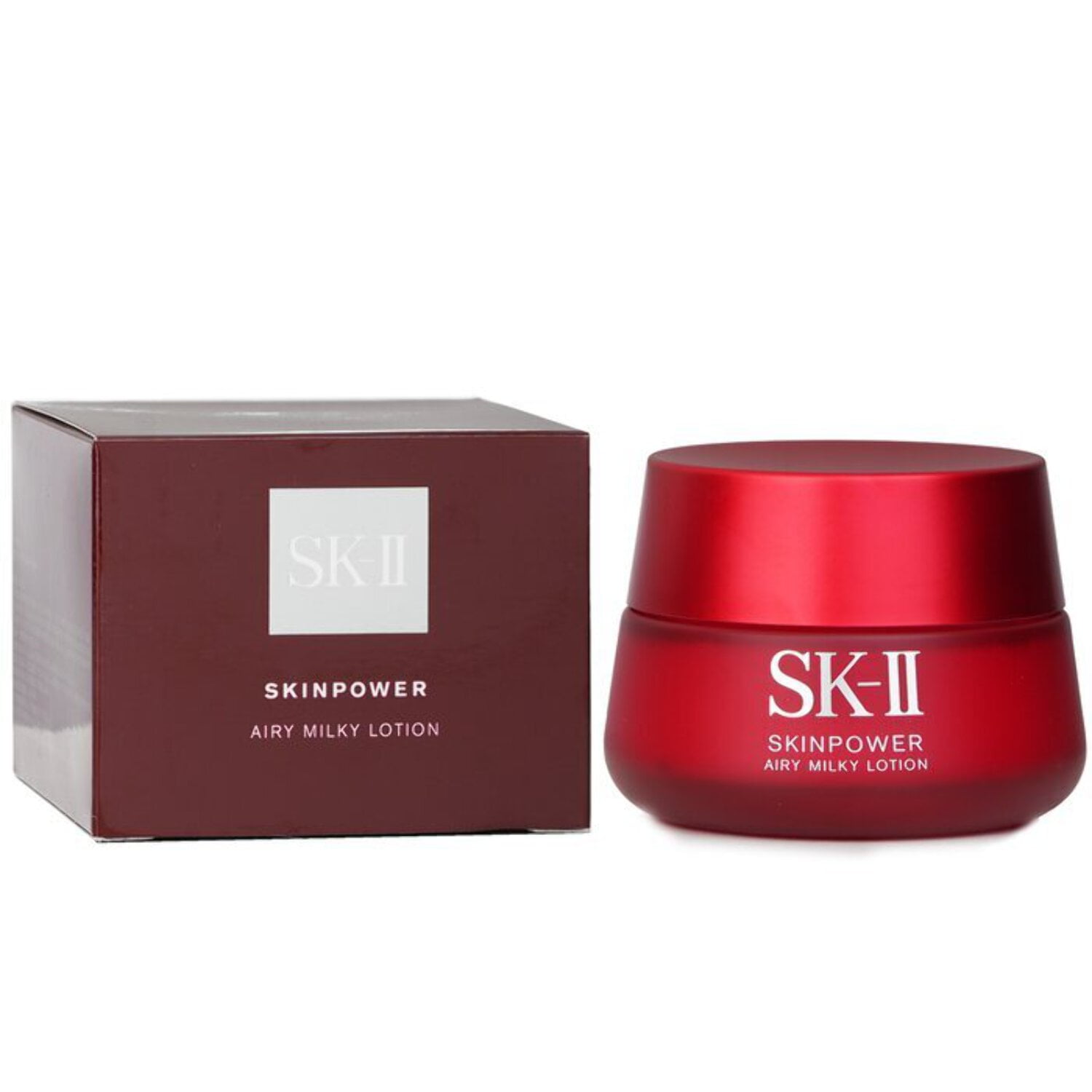 ルビーSKINPOWER AIRY MILKY LOTION 80g SK II Skinpower Airy Milky Lotion 80g/2.7oz for Dry Skin, Feather