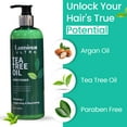 thumbnail image 6 of Luminus Ultra Tea Tree Shampoo - 100% Pure Tea Tree with Vitamin A /E for Itchy Scalp & Dandruff 16.9 fl.oz each, 6 of 7