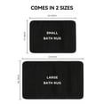 thumbnail image 5 of Mainstays Black Performance Foam 20"x 32" Bath Rug, 5 of 8