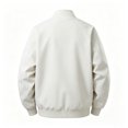 thumbnail image 4 of TOMVIGX Mens Lightweight Bomber Jacket Full Zip Baseball Collar Raglan Sleeve Flight Coat Casual Autumn Winter Outerwear Khaki L, 4 of 4