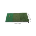 thumbnail image 2 of HONMEET 1 Set Golf Swing Mat Trainer Green Portable EVA Soft Base for Beginer Golfers Outdoor Indoor Training, 2 of 8
