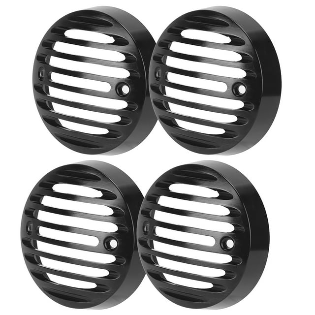 Protector de luz de señal de giro, parrilla indicadora Retro CNC, compatible con Royal Enfield Classic 500, 4 Uds.