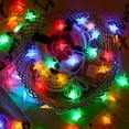 thumbnail image 6 of wowmtn HRZC_2 WOWMTN 33Ft Multicolor String Star Christmas Light Outdoor LED with Remote Battery Operated, 6 of 9