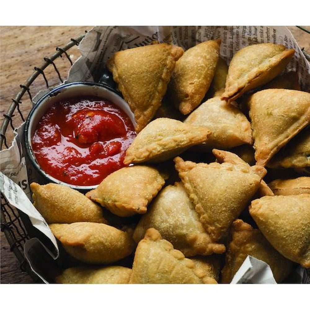 Monsoon Kitchens Small Vegetable Samosa, 4 Pound -- 2 per case