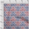thumbnail image 1 of oneOone Cotton Flex Fabric Swirl & Paisley Ikat Printed Craft Fabric BTY 40 Inch Wide, 1 of 4