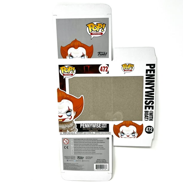 Funko Pop Replacement Empty Box Only It Pennywise With Boat 472