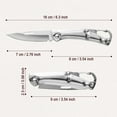 thumbnail image 3 of Less Than 5 Cutter Stainless Steel Pocket Multifunctional Outdoor Stainless Steel Foldable Pocket Portable Camping/Utensils Tools, 3 of 7