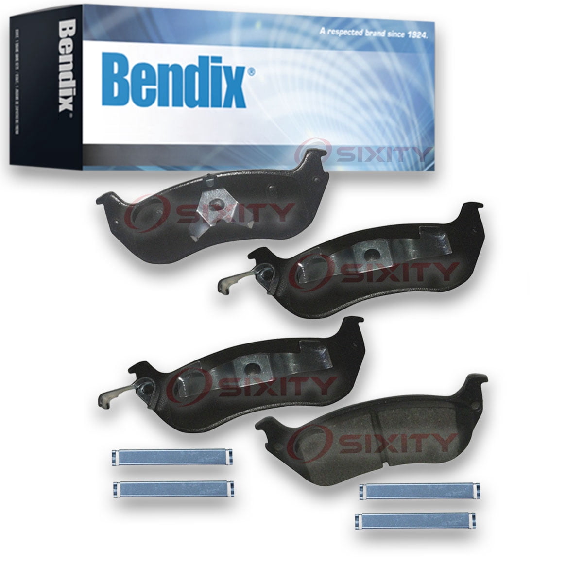 Bendix Brakes Disc Brake Pad Set Fits select: 1996-2002 MERCURY GRAND MARQUIS, 1997-2002 FORD CROWN VICTORIA