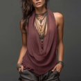 thumbnail image 2 of Tank Tops for Women Two Piece Mesh Sleeveless Going Out Tops, 2 of 6