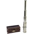 thumbnail image 6 of Nautical Handheld Brass Telescope With Wooden Box Pirate Spyglass 15", 6 of 6