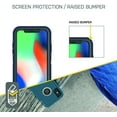 thumbnail image 5 of OtterBox Defender Series Protective Case (No Holster) Screenless Edition for iPhone Xs & iPhone X - Non-Retail Packaging - Black, 5 of 7