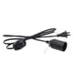 thumbnail image 1 of Enchufe jinwen Interruptor AWG Cable de atenuación E27 Lámpara moduladora de lámpara Enchufe negro de la UE, 1 of 3