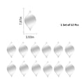 thumbnail image 3 of Mirror Decals Silver Acrylic Wall Stickers Set of 12 Pcs DIY Mural Peel and Stick Removable Decor for Bedroom Living Room Bathroom Home Office, 3 of 6