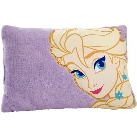 Disney Frozen Queen Elsa Applique Toddler Pillow, 12 x 15&quot;