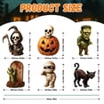 thumbnail image 2 of ComboJoy Set de 6 Carteles de Jardín para Halloween 40 cm Impermeables, 2 of 6