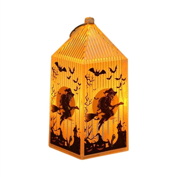 Luz nocturna de Halloween. Adorno de mesa portátil para niños para crear un ambiente festivo.
