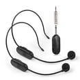 thumbnail image 1 of Headset 2.4G Wireless Microphone Headset 164ft Range Headset Mic and Handheld Mic 2 In 1 Professional Voice Amplifier Headset Microphones for Karaoke Speaker Amplifier PA System, 1 of 7