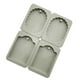 thumbnail image 5 of Del Silicón de Tableta de Del de 3D , B: 2 óvalo 2 rectángulo perfecl Cera de aromaterapia molde de yeso, 5 of 8