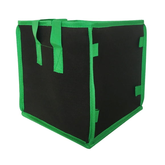 COMPUKAS Bolsa De Tela No Tejida Para Almacenamiento Y Crecimiento De Plantas Con Ventilación