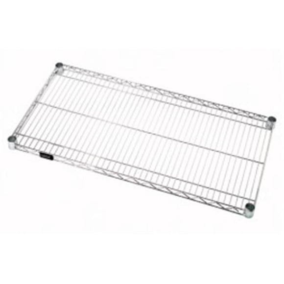 Étagère en Fil Métallique Chrome - 12 x 72