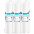 thumbnail image 1 of Membrane Solutions 50 Micron Sediment Water Filter Replacement Polypropylene Cartridge 10"x 2.5" for Whole House RO System, Compatible with Aqua-Pure AP110, GE FXUSC, WHKF-GD05, Culligan P5-6 Pack, 1 of 8