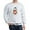 Ash Gray, variant on - Sigma Alpha Iota Colored Crest Sweatshirt - Crew Neck Sweatshirt