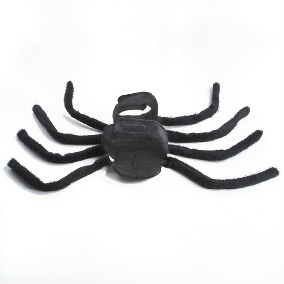Rbaofujie Halloween Costumes Halloween Dog Spider Costume Pet Halloween Funny Spider Chest Back Dog Small Dog Transformation Costume Halloween Party Supplies