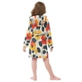 thumbnail image 7 of FORMRS Niños Bathrobe Unisex Hooded Robe Soft Plush Pajamas Sleepwear, Size 10-12T, Floral Pattern, 7 of 7