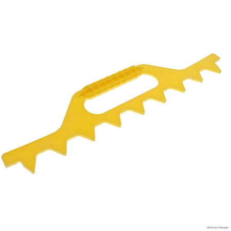 

Plastic Frame Spacer Bee Hive Frame Spacing Tool Yellow 8 Frame