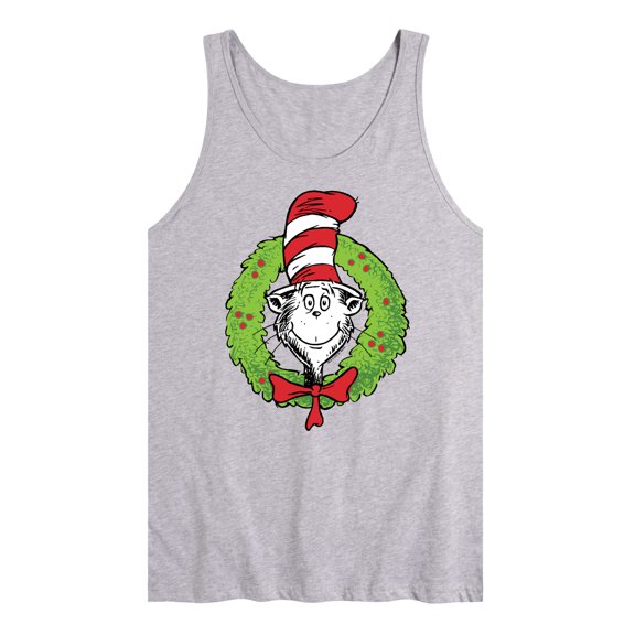The Cat in the Hat - Cat Wreath - Men's Jersey Tank Top