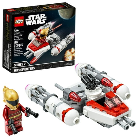 LEGO Star Wars Resistance Y-wing Microfighter 75263 Building Kit (86 Pieces)