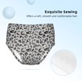 100 Cotton Girls Underwear, Wild Animal Leopard Print Soft Toddler