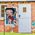 thumbnail image 2 of Betty Boop (2) -bandera de jardín temática. Regalo perfecto para fans, amigos y familiares, ideal para actividades al aire libre y decoración de fiestas.28CM*45CM, 2 of 5
