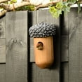thumbnail image 3 of Wooden Acorn Bird House for Outdoors, Garden, Backyards, Patios and Lawns, 3 of 4