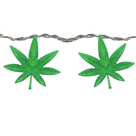 All Fun Gifts High Lights Hemp Leaf String Light