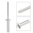 thumbnail image 3 of Unique Bargains 4mm x 20mm 304 Rivets Aveugles en Acier Inoxydable 50 Pack, 3 of 4