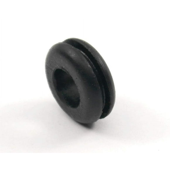Rubber Grommet Fits 1/2"" Hole in 1/16"" Thick Panel - 5/16"" Center Hole - SBR Rubber - Protects Wires and Tubing - Dampens Vibration (24)