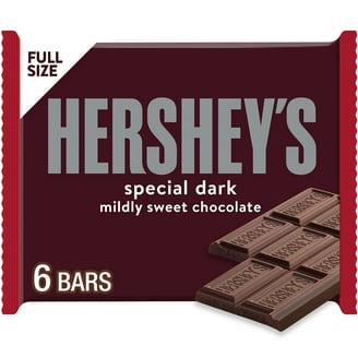 Hershey's, Special Dark Chocolate Candy Giant Bar, 6.8 Oz, 3 Pack