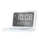 thumbnail image 2 of Reloj despertador digital multifuncional, portátil, de carga rápida y ajustable. Blanco, 2 of 4