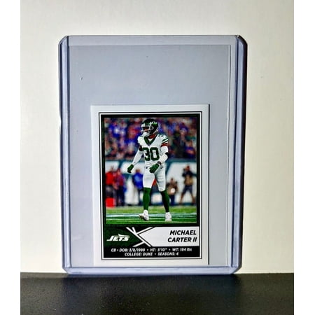 Michael Carter II 2024 Panini NFL Sticker #102 New York Jets
