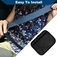 thumbnail image 7 of Unique Bargains Soft Faux Fur Car Seat Belt Cover / Backpack Shoulder Pad Multifunctional Seat Belt Pad Cover for Truck Car SUV / Comfort Breathable Faux Fur 7x24cm / 1pcs Black, 7 of 7