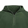 thumbnail image 6 of Yertdoel Hoodies for Men, Solid Color Short Sleeve Hooded Half Zip Pullover Sweatshirt Soft Loose Lightweight Breathable Beach Vacation Summer Outdoor Casual Shirts, 6 of 6