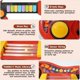 thumbnail image 3 of Kids Guitar and Toddler Piano 2 in 1 Guitar for Toddlers 3-5 with Strap Toy Guitar for Beginner Children Kids Gift, 3 of 5