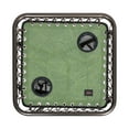 thumbnail image 6 of Bliss Hammocks Folding Square Side Table W/ 2 Built-in Cup Holders, 20-in. Surface (Green Banana Leaf), 6 of 10