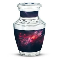 SUBSH Small Urn for Ashes Galaxy - Memorial Urns and Keepsakes for Ashes - Cremation Companion Urns - Burial Urns for Human Ashes Adult Male - Ash Holders for Ashes (3 INCH Pack of 1) -