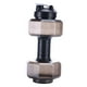 thumbnail image 5 of Mancuerna portátil capacidad Botella de fitness Botella de bebida hidratada mancuerna Botella de agua Barbell Gimnasio en c de 2600ml Macarena Mancuernas ajustables, 5 of 8