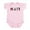 Petal Pink, variant on CafePress - Haiti Infant Bodysuit - Baby Light Bodysuit, Size Newborn - 24 Months