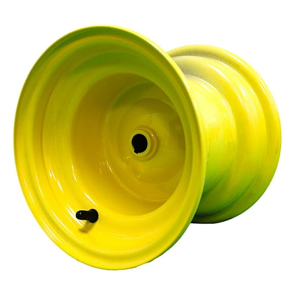 8x7 Hubbed Wheel - John Deere Yellow